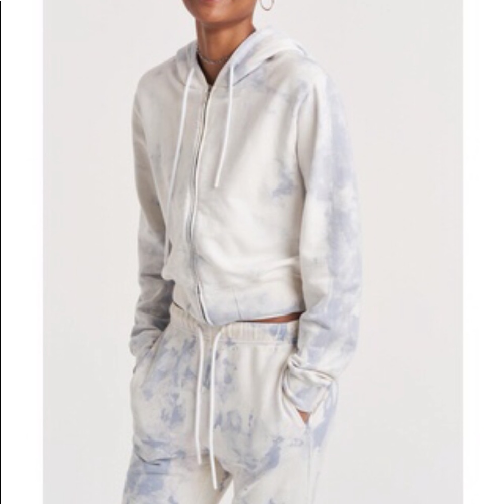 Cotton Citizen Milan zip up and sweatpants set
